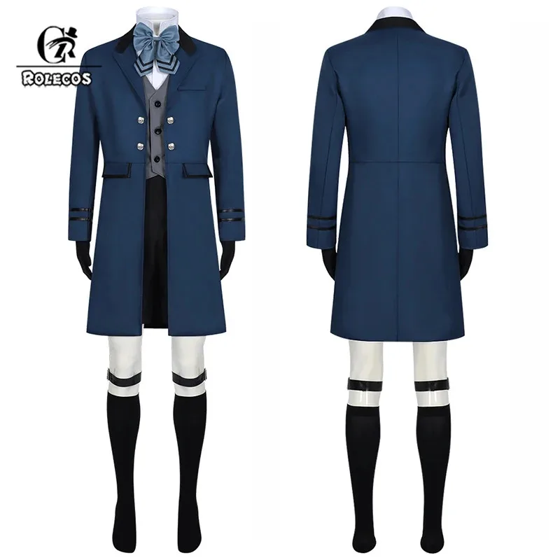 ROLECOS Black Butler Ciel Phantomhive Cosplay Costume Ciel Phantomhive Cosplay Uniform Men's Halloween Party Suit Full Set
ROLECOS Black Butler Ciel Phantomhive Cosplay Costume Ciel Phantomhive Cosplay Uniform Men's Halloween Party Suit Full Set