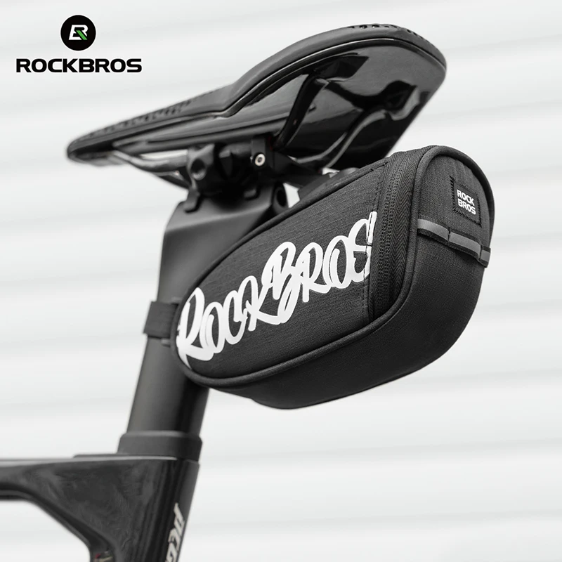ROCKBROS Bicycle Tail Bag 0.8L Capacity Portable Cycling Rear Saddle Bag With Nylon Bracket MTB Road Folding Bike Accessories
ROCKBROS Bicycle Tail Bag 0.8L Capacity Portable Cycling Rear Saddle Bag With Nylon Bracket MTB Road Folding Bike Accessories