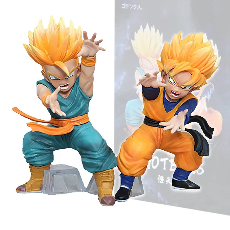 15 cm Dragon Ball Figure Son Gohan troncs figurines d'action Anime Collection PVC Statue ornements Collection jouets cadeaux
15 cm Dragon Ball Figure Son Gohan troncs figurines d'action Anime Collection PVC Statue ornements Collection jouets cadeaux