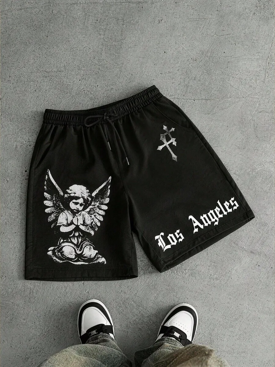 Men Loose Fit Beach Shorts Casual Street Style Thin Fabric
Men Loose Fit Beach Shorts Casual Street Style Thin Fabric