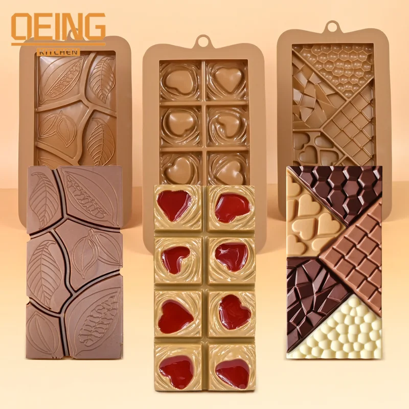 Heart-Shaped Chocolate Cake New Silicone Mold Handmade Candy Gummy Fondant Jelly Pastry Baking Cake Decoration Kitchen Tools
Heart-Shaped Chocolate Cake New Silicone Mold Handmade Candy Gummy Fondant Jelly Pastry Baking Cake Decoration Kitchen Tools