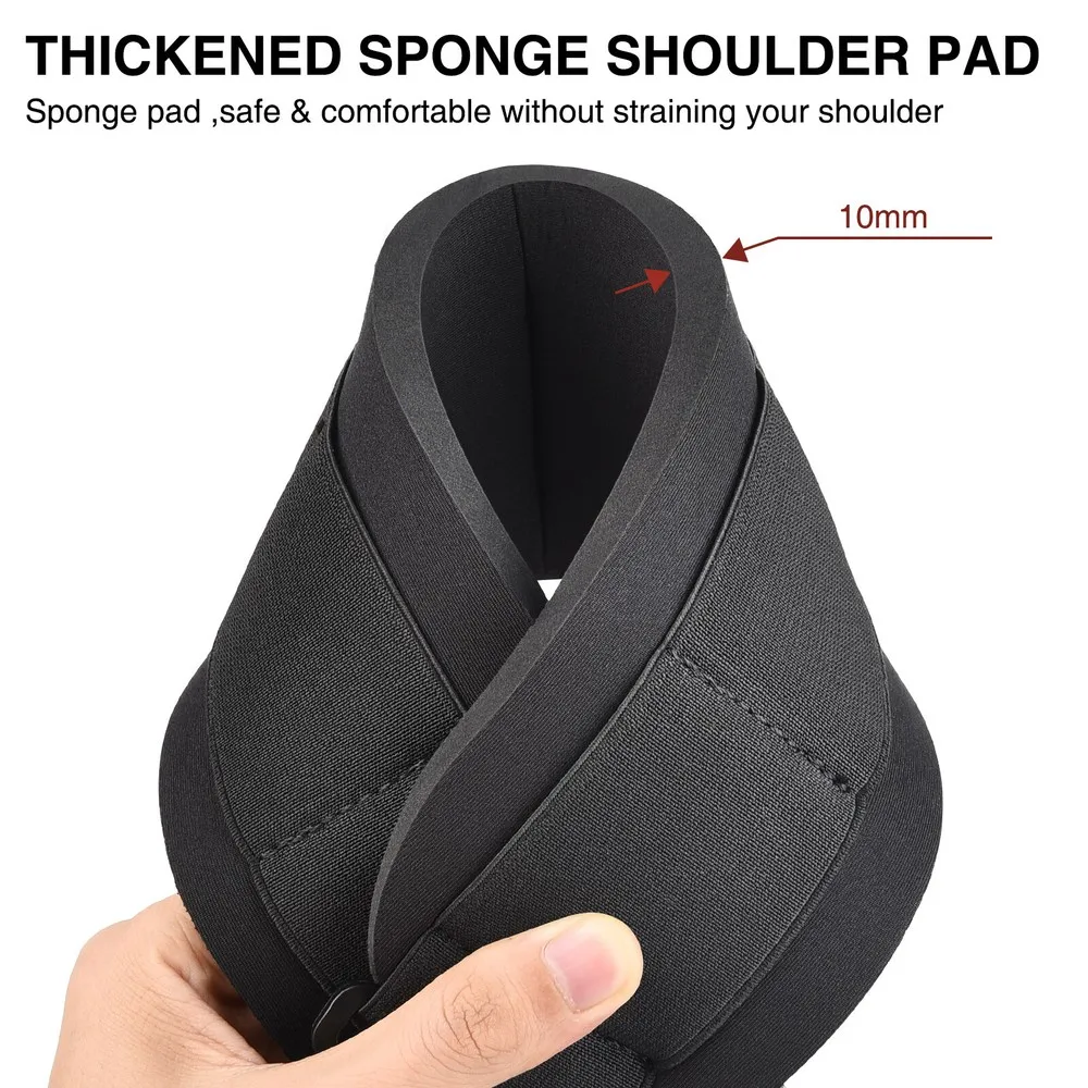 Универсальный декомпрессионный ремешок LEKATO длиной 3,3 дюйма, один ремешок подходит для всех гитар/бас-гитар/укулеле + бонусные медиаторы и защитные замки (42–58 дюймов)
Универсальный декомпрессионный ремешок LEKATO длиной 3,3 дюйма, один ремешок подходит для всех гитар/бас-гитар/укулеле + бонусные медиаторы и защитные замки (42–58 дюймов)