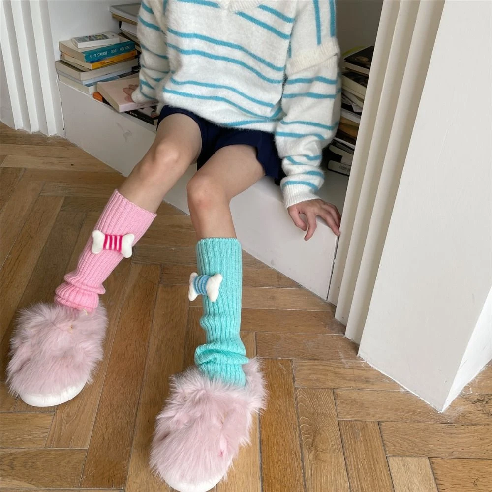2Pairs Sweet Bone Ballet Leg Warmer Foot Cover Harajuku Knitted Leg Cover Stockings Pile Socks Leg Warmers Y2k Autumn/Winter
2Pairs Sweet Bone Ballet Leg Warmer Foot Cover Harajuku Knitted Leg Cover Stockings Pile Socks Leg Warmers Y2k Autumn/Winter
