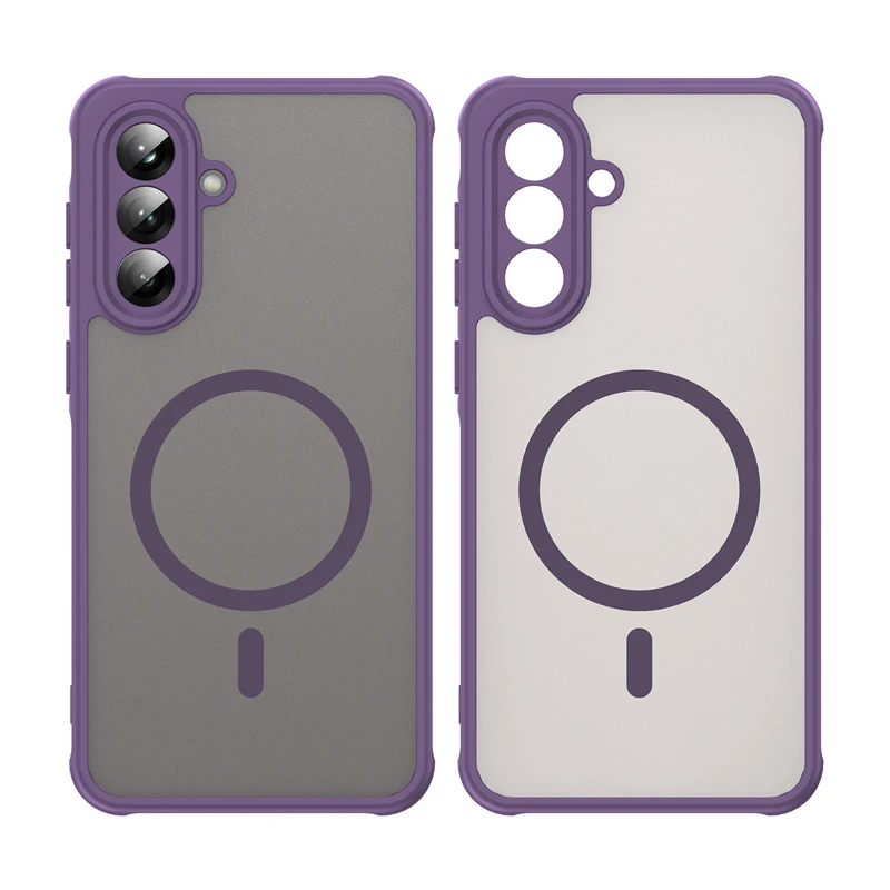 For Samsung Galaxy A56 A36 A55 5G, S24 FE Case ELVEV Magnetic Frosted Skin- Feeling Matte Hard PC+TPU Waterproof Phone Cover
For Samsung Galaxy A56 A36 A55 5G, S24 FE Case ELVEV Magnetic Frosted Skin- Feeling Matte Hard PC+TPU Waterproof Phone Cover