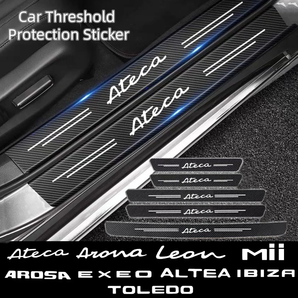 Carbon Fiber Car Door Threshold Sticker Car Trunk Protective Strip For Seat Leon 5f Ibiza 6l 6j Leon 1p Cushion Altea Xl Leon Mk
Carbon Fiber Car Door Threshold Sticker Car Trunk Protective Strip For Seat Leon 5f Ibiza 6l 6j Leon 1p Cushion Altea Xl Leon Mk
