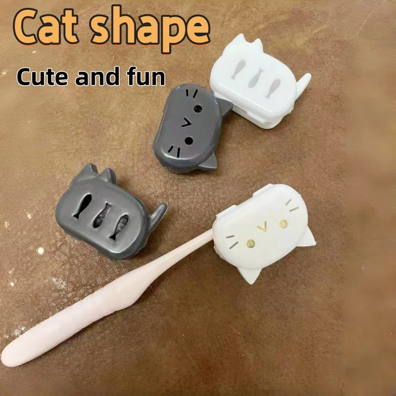 4Pcs adorable cartoon cat toothbrush head protectors, lightweight and portable hygienic covers. Ideal protective accessories
4Pcs adorable cartoon cat toothbrush head protectors, lightweight and portable hygienic covers. Ideal protective accessories