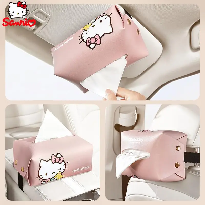 Sanrio Hello Kitty car tissue box set cute girl handrail box decorative car sun visor hanging paper box
Sanrio Hello Kitty car tissue box set cute girl handrail box decorative car sun visor hanging paper box