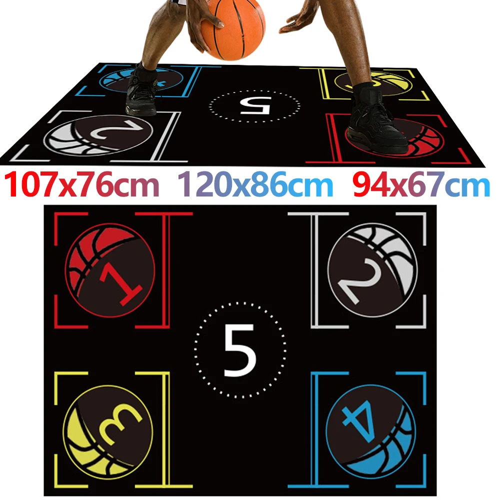 Basketball Training Mat Foldable Non-Slip Kids Adults Basketball Footstep Mat Basketball Training Indoor Ourdoor Equipment
Basketball Training Mat Foldable Non-Slip Kids Adults Basketball Footstep Mat Basketball Training Indoor Ourdoor Equipment