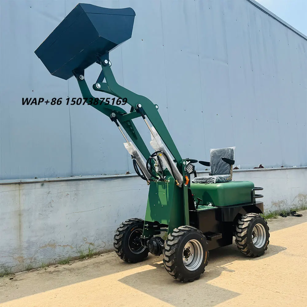 Construction Equipment Battery Electric Chinese 4wd Small Mini Wheel Garden Sit Down Front Loader with Attachments
Construction Equipment Battery Electric Chinese 4wd Small Mini Wheel Garden Sit Down Front Loader with Attachments