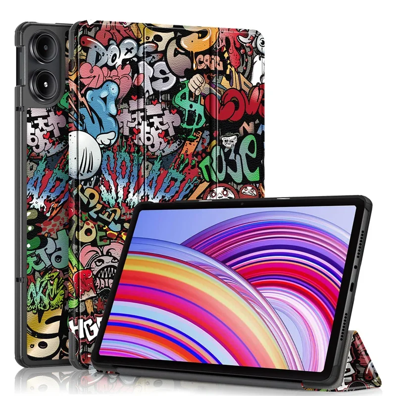 Tablet Case for Xiaomi Redmi Pad Pro 2024 Bracket Foldable Trifold Soft Stand Flip Holder Kickstand Comfortable Shockproof Cover
Tablet Case for Xiaomi Redmi Pad Pro 2024 Bracket Foldable Trifold Soft Stand Flip Holder Kickstand Comfortable Shockproof Cover