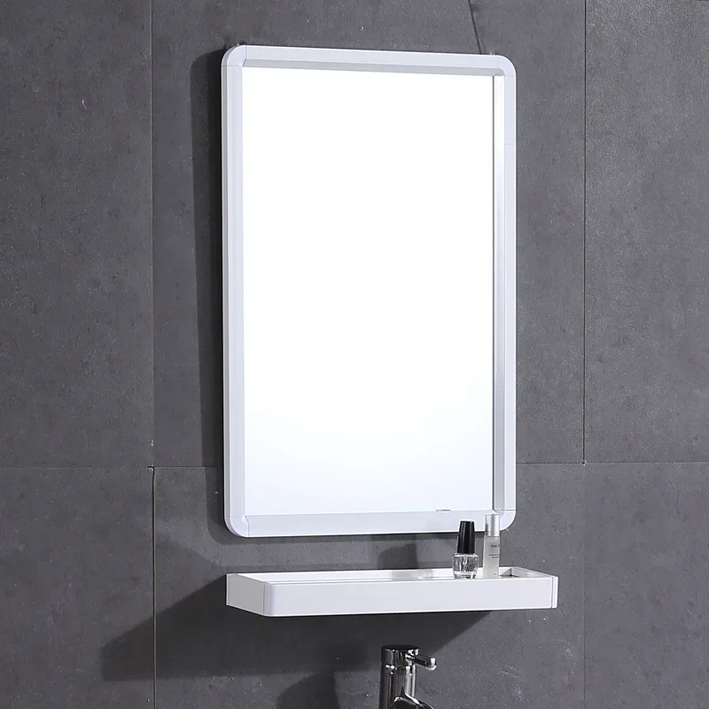 Bathroom Mirror Toilet Wall Hanging Wash Dressing Square Mirror Aluminum Frame No Punching Sticker Mirror Rack 15 * 23 Inch
Bathroom Mirror Toilet Wall Hanging Wash Dressing Square Mirror Aluminum Frame No Punching Sticker Mirror Rack 15 * 23 Inch