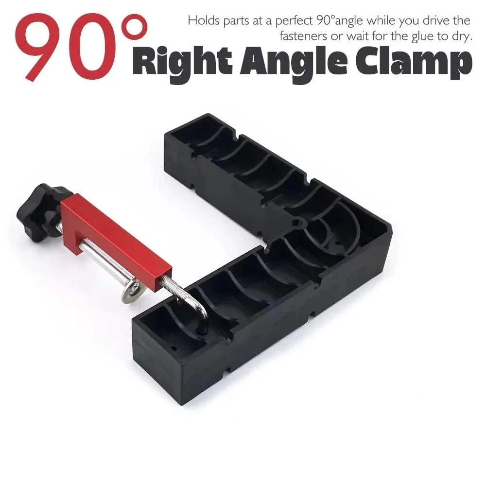 90 Degree Right Angle Clip Precision Quick Positioning Woodworking Installation Tools Multi-Functional Clamping Mechanism