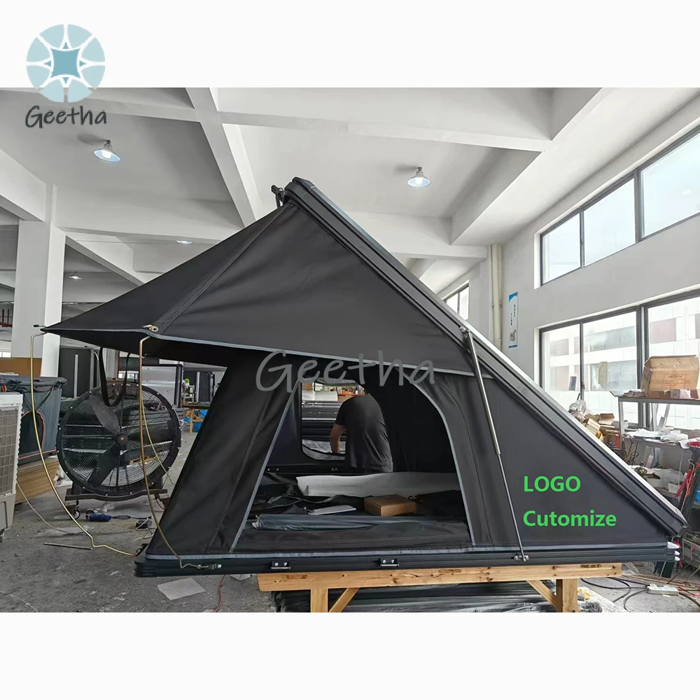 Camping Aluminum 3 Person Outdoor Hiking Rooftop Roof Top Car Tent Triangle Clamshell Hard Shell Top Roof Tent
Camping Aluminum 3 Person Outdoor Hiking Rooftop Roof Top Car Tent Triangle Clamshell Hard Shell Top Roof Tent