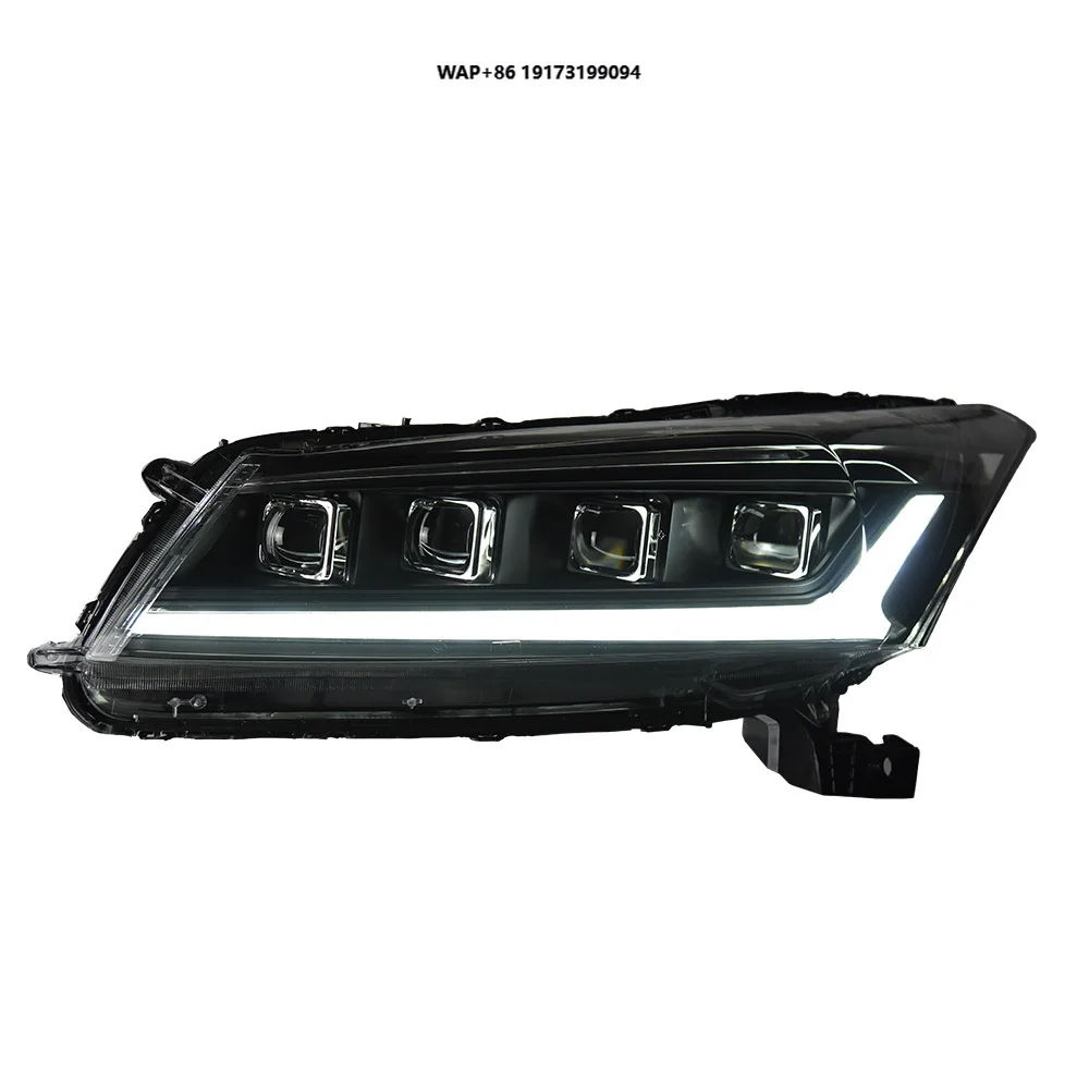 Фара для Honda Accord LED 2008-2013: ДХО, указатели поворота, дальний свет, линзы Angel Eye
Фара для Honda Accord LED 2008-2013: ДХО, указатели поворота, дальний свет, линзы Angel Eye
