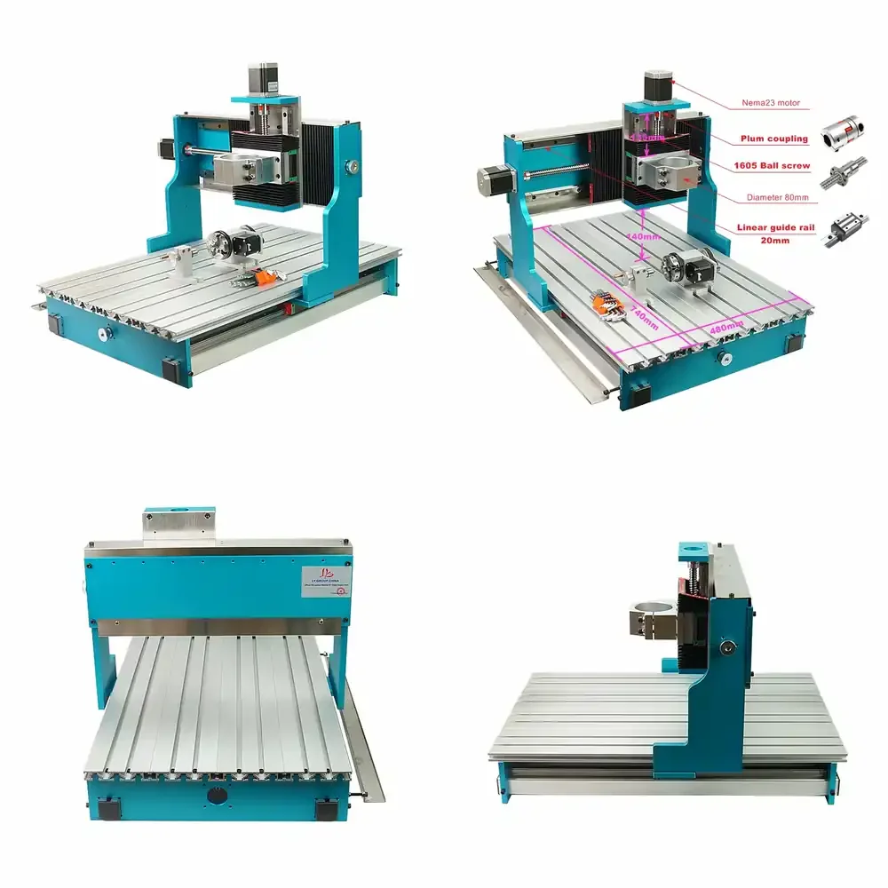 CNC Frame 6040L Linear Guideway for DIY Engraving Drilling Milling Machine
CNC Frame 6040L Linear Guideway for DIY Engraving Drilling Milling Machine