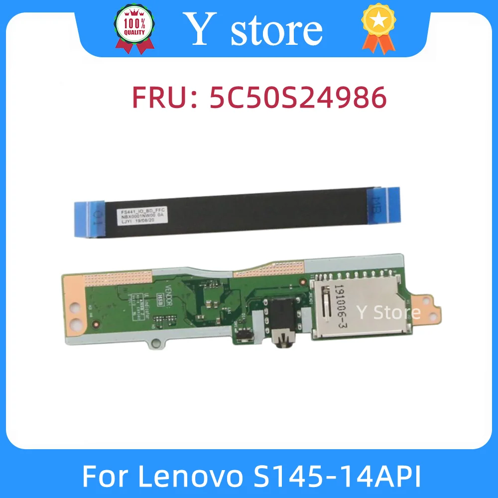 Новая Оригинальная USB-плата Y Store для Lenovo S145-14API 2019, плата переключателя аудиоплаты 5C50S24986, быстрая доставка
Новая Оригинальная USB-плата Y Store для Lenovo S145-14API 2019, плата переключателя аудиоплаты 5C50S24986, быстрая доставка
