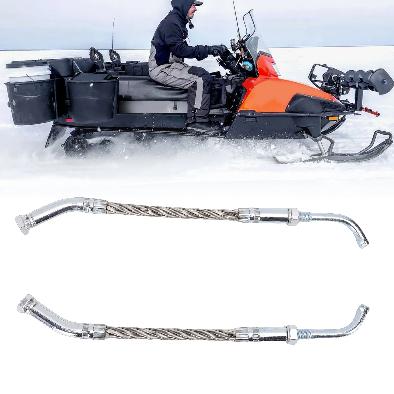 Snowmobile Ice Scratchers Kit for Snowmobiles with Reverse Non Reverse Heights 2-1/2in One Bolt Ice Scratchers
Snowmobile Ice Scratchers Kit for Snowmobiles with Reverse Non Reverse Heights 2-1/2in One Bolt Ice Scratchers