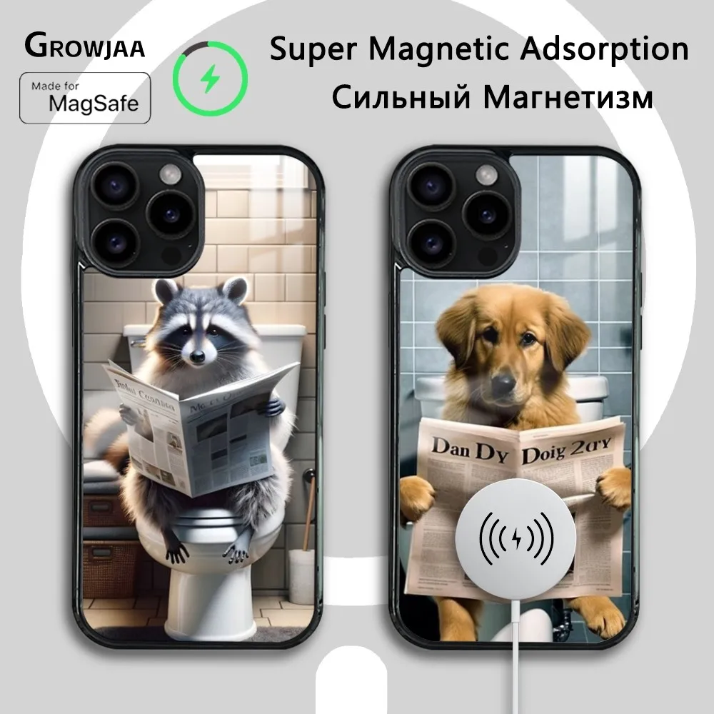 Funny Bathroom Humor Phone Case For iPhone 16 15 14 13 12 11 Pro Max Plus Mini Magsafe Mirror Wireless Magnetic Cover
Funny Bathroom Humor Phone Case For iPhone 16 15 14 13 12 11 Pro Max Plus Mini Magsafe Mirror Wireless Magnetic Cover