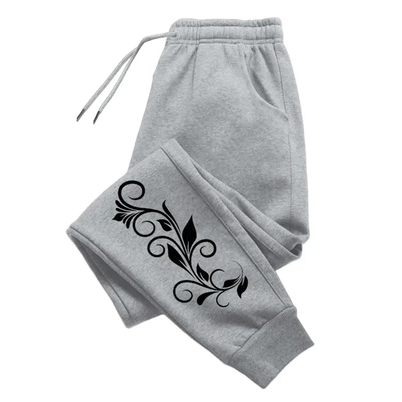 Autumn Winter Casual Sport Trousers High Quality Flowers Printed Sweatpants Gym Sport Fitness Versatile Outdoor Jogger Pants
Autumn Winter Casual Sport Trousers High Quality Flowers Printed Sweatpants Gym Sport Fitness Versatile Outdoor Jogger Pants