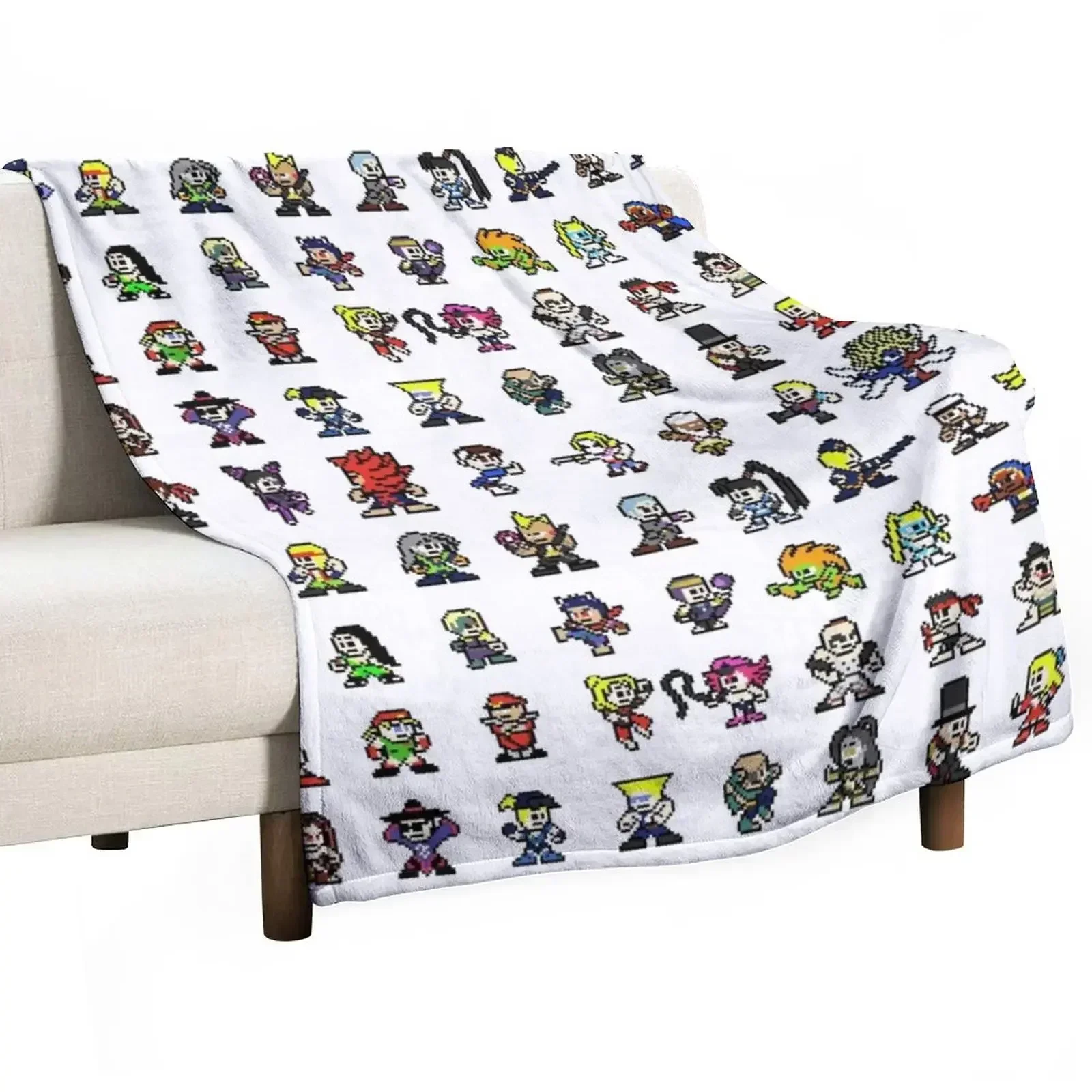 Sfv Full roster Chibi Pixels Throw Blanket Camping Bed linens Baby Single Blankets
Sfv Full roster Chibi Pixels Throw Blanket Camping Bed linens Baby Single Blankets