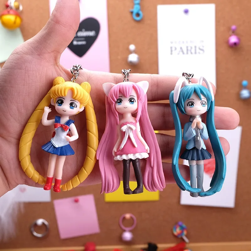 Sailors Moon Cartoon Anime Figure Keychain Girl Two-dimensional Anime Keychain Pendant Unisex Figurine Ring Kids Birthday Gift
Sailors Moon Cartoon Anime Figure Keychain Girl Two-dimensional Anime Keychain Pendant Unisex Figurine Ring Kids Birthday Gift