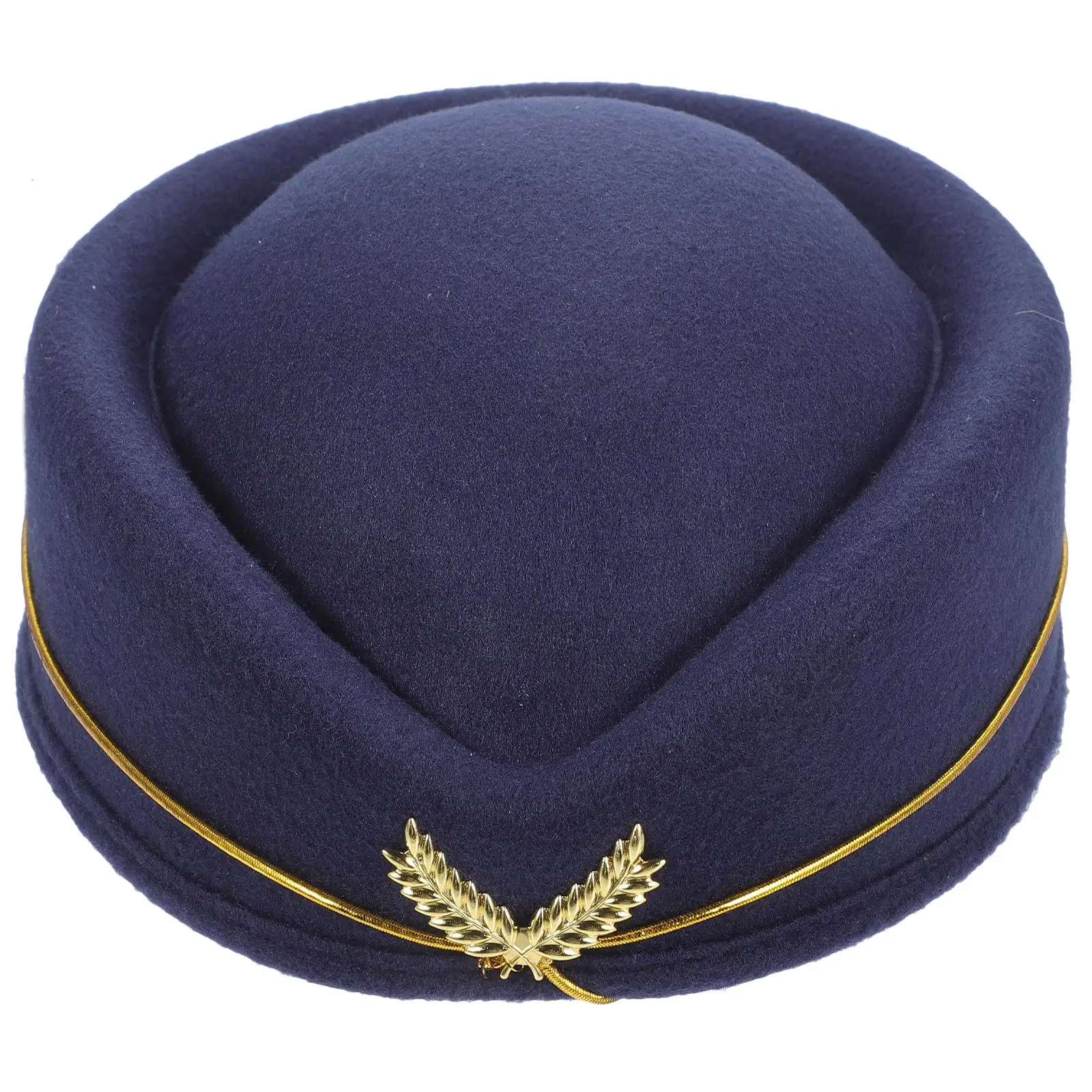 Stewardess Hat Airline Attendant Beret Cap Bright Color Easy Wear Comfortable Texture Fashion Style Cosplay Costume Party Woolen
Stewardess Hat Airline Attendant Beret Cap Bright Color Easy Wear Comfortable Texture Fashion Style Cosplay Costume Party Woolen