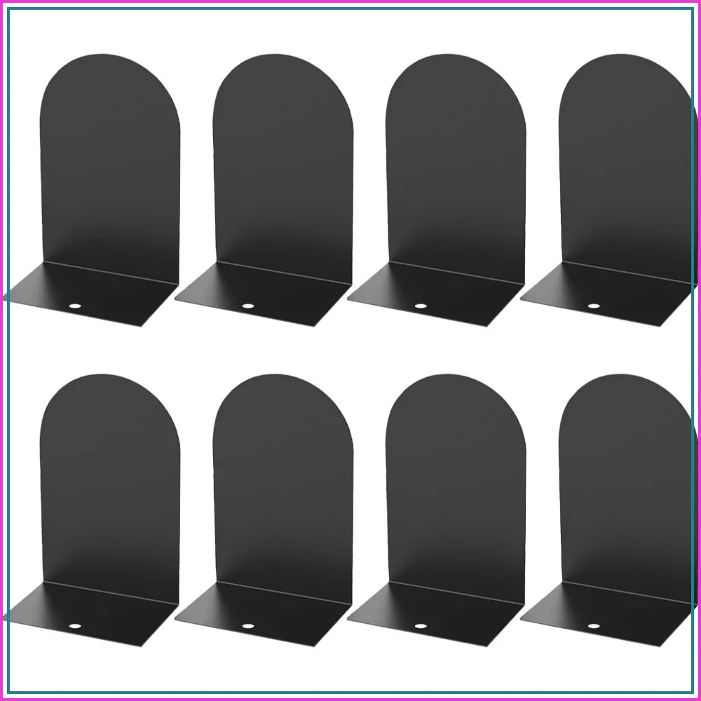 8 Pack Metal Book Ends for Shelves, Heavy Duty Book Holder for Home Office
8 Pack Metal Book Ends for Shelves, Heavy Duty Book Holder for Home Office