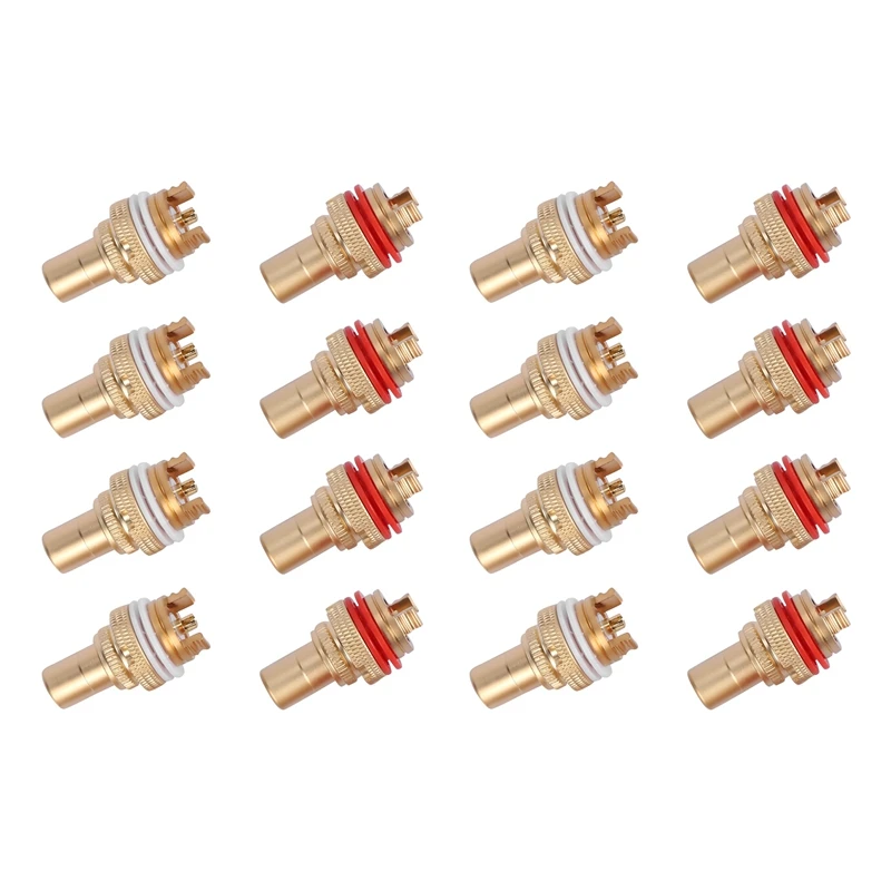 16Pcs Red+White RCA Female Socket Chassis High Quality RCA CMC Female Connector Phono Copper Plug Amp Hifi CNIM Hot
16Pcs Red+White RCA Female Socket Chassis High Quality RCA CMC Female Connector Phono Copper Plug Amp Hifi CNIM Hot