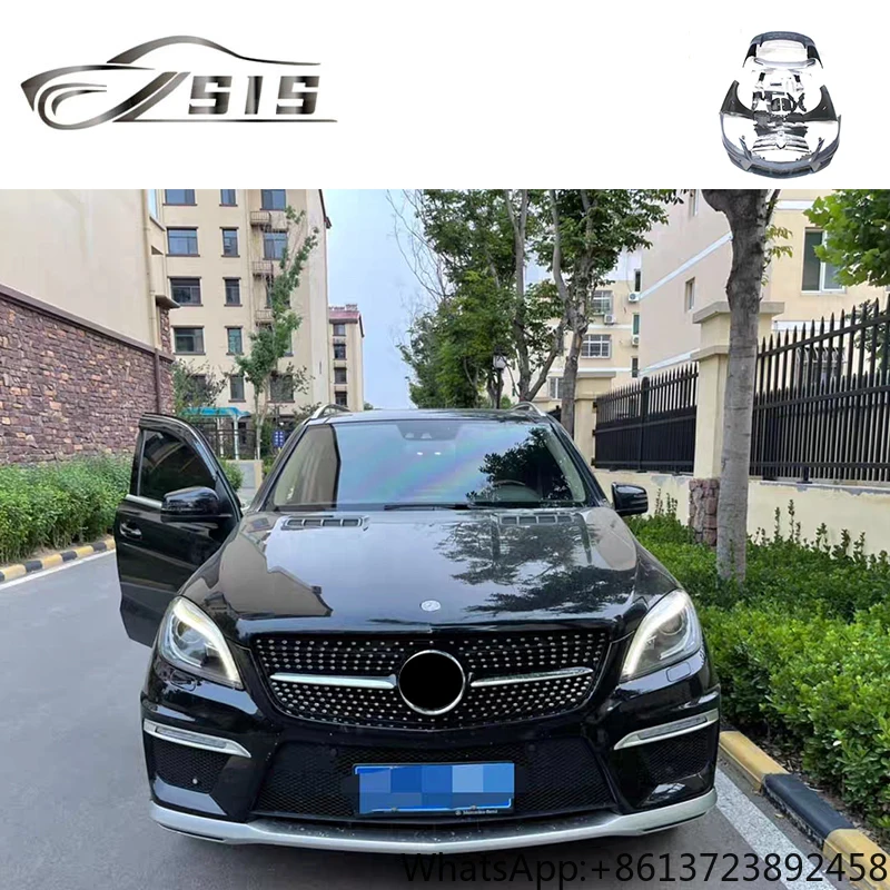 ML-Class W166 ML63 Style Bodykit for 2013-2022 Year W166 ML300 ML320 Plastic Material Front Bumper Rear Bumper Fender Flares
ML-Class W166 ML63 Style Bodykit for 2013-2022 Year W166 ML300 ML320 Plastic Material Front Bumper Rear Bumper Fender Flares