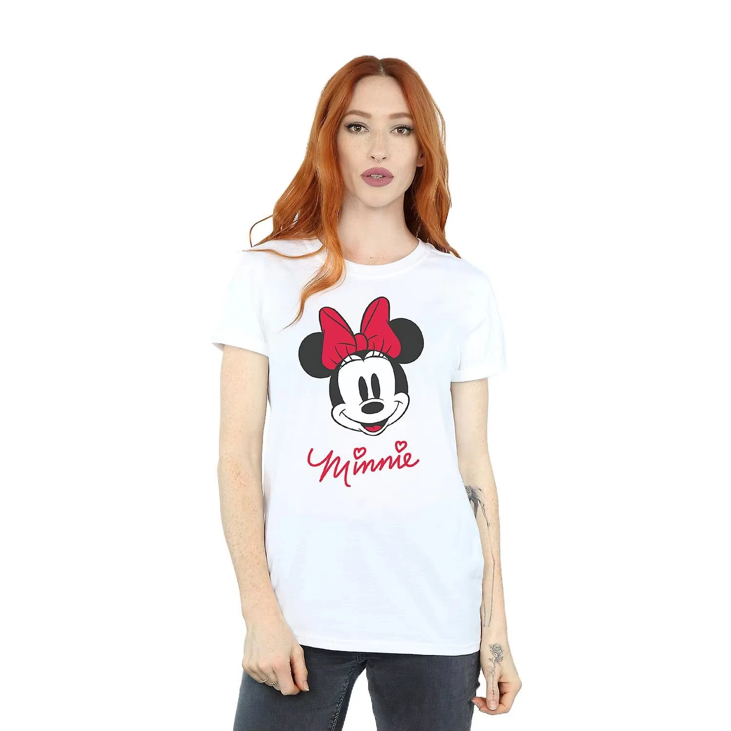 Новая женская футболка-боди из хлопка с изображением Минни Маус от Disney, коллекция 2026 года
Новая женская футболка-боди из хлопка с изображением Минни Маус от Disney, коллекция 2026 года