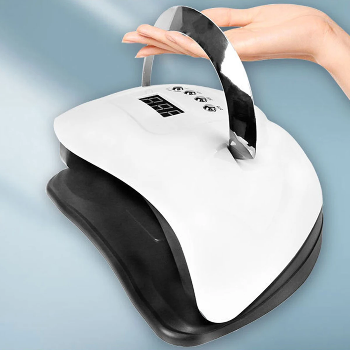 Portable UV Nail Lamp Handheld Dryer for Gel Polish Professional Manicure Machine Stylish Easy to Carry Nail Art DIY Salon Use
Portable UV Nail Lamp Handheld Dryer for Gel Polish Professional Manicure Machine Stylish Easy to Carry Nail Art DIY Salon Use