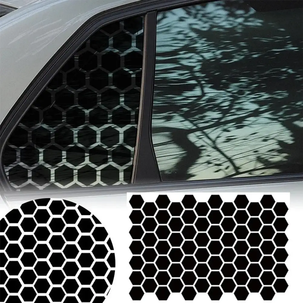 1/2PCS Sunscreen Car Window Sticker Honeycomb Matte Black Sticker Decoration Vinyl Sticker Universal All Vehicle Accessories
1/2PCS Sunscreen Car Window Sticker Honeycomb Matte Black Sticker Decoration Vinyl Sticker Universal All Vehicle Accessories