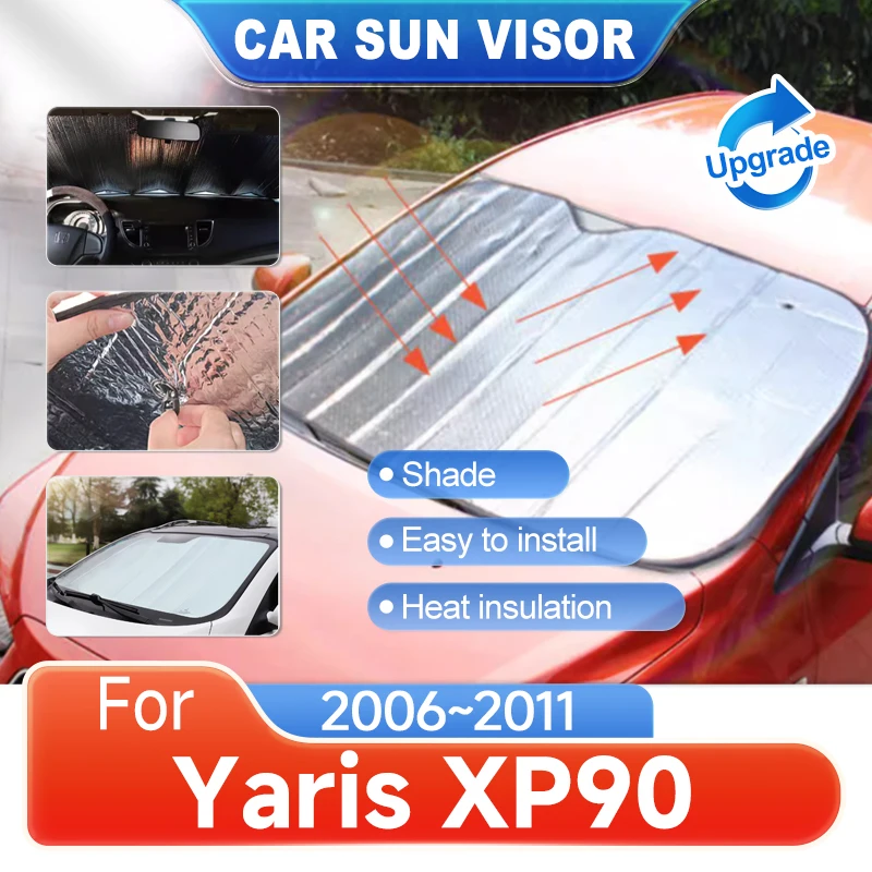 Full Cover Sunshade For Toyota Yaris XP90 2006 2007 2008 2009 2010 2011 Anti-UV Sunscreen Window Sunshade Cover Auto Accessories
Full Cover Sunshade For Toyota Yaris XP90 2006 2007 2008 2009 2010 2011 Anti-UV Sunscreen Window Sunshade Cover Auto Accessories