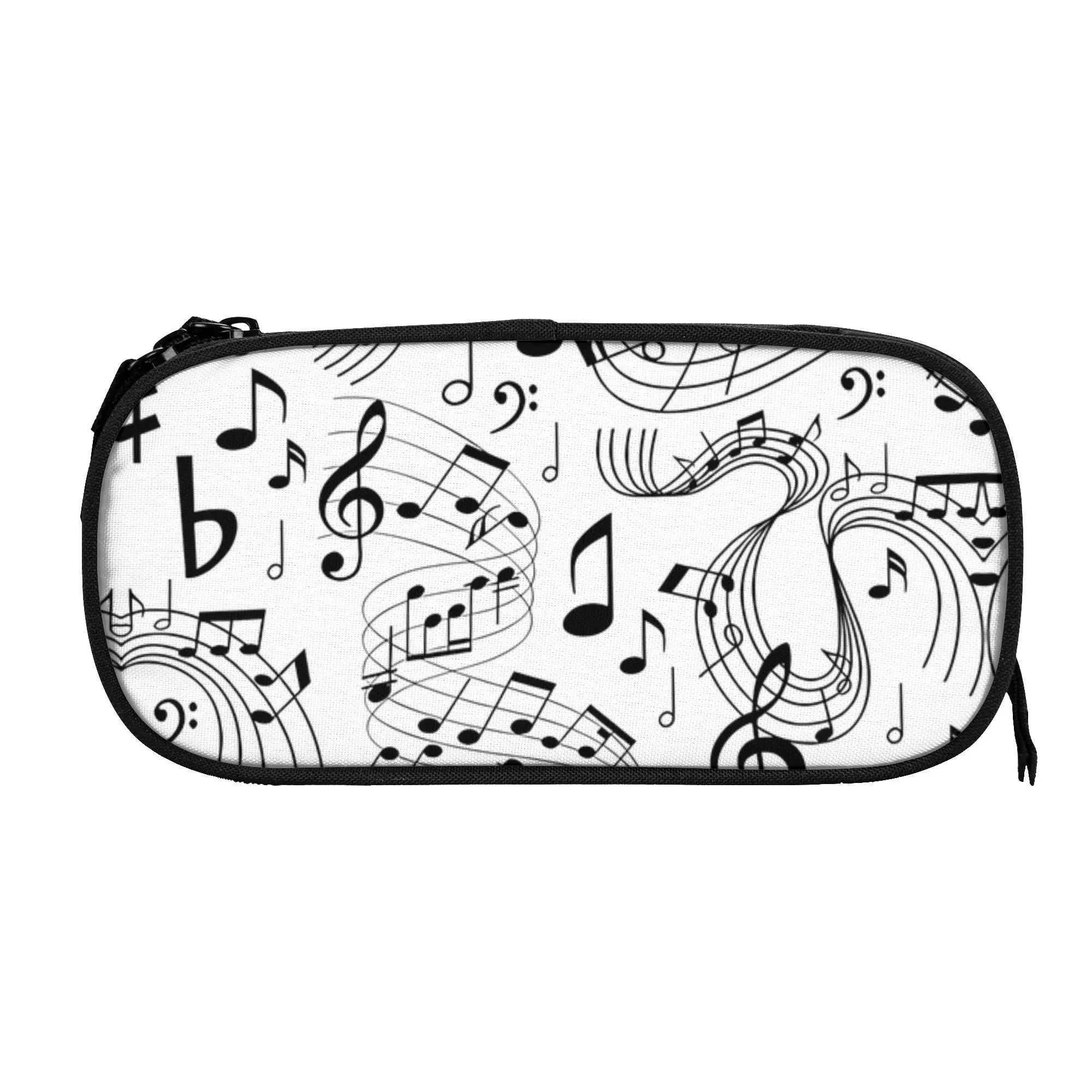 1 piece Lightweight White Pencil Case Teen Pen Bag Music Notes School Stationery Bag
1 piece Lightweight White Pencil Case Teen Pen Bag Music Notes School Stationery Bag