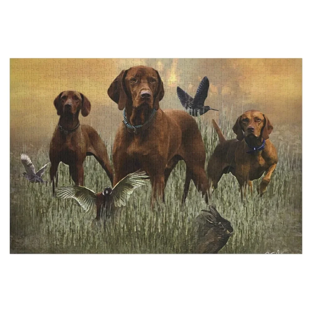 Vizsla, охотничья художественная головоломка, индивидуальное имя, детская игрушка, деревянная фотография, персонализированная головоломка
Vizsla, охотничья художественная головоломка, индивидуальное имя, детская игрушка, деревянная фотография, персонализированная головоломка