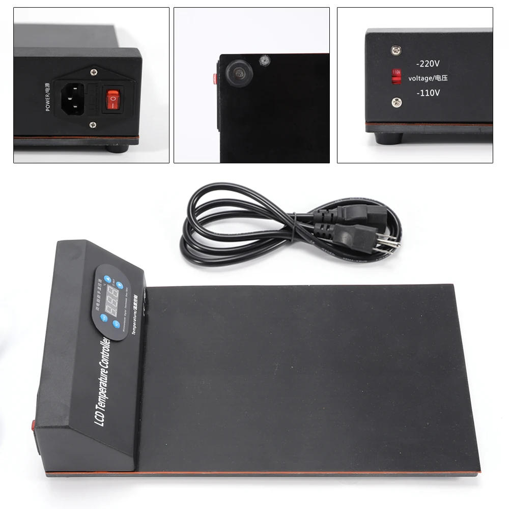 CPB Heating Pad, LCD Screen Separator Machine, Hot Mat Mobile Phone Tablet Computer 350W Fast Heat Plate Repair Tool Universal
CPB Heating Pad, LCD Screen Separator Machine, Hot Mat Mobile Phone Tablet Computer 350W Fast Heat Plate Repair Tool Universal