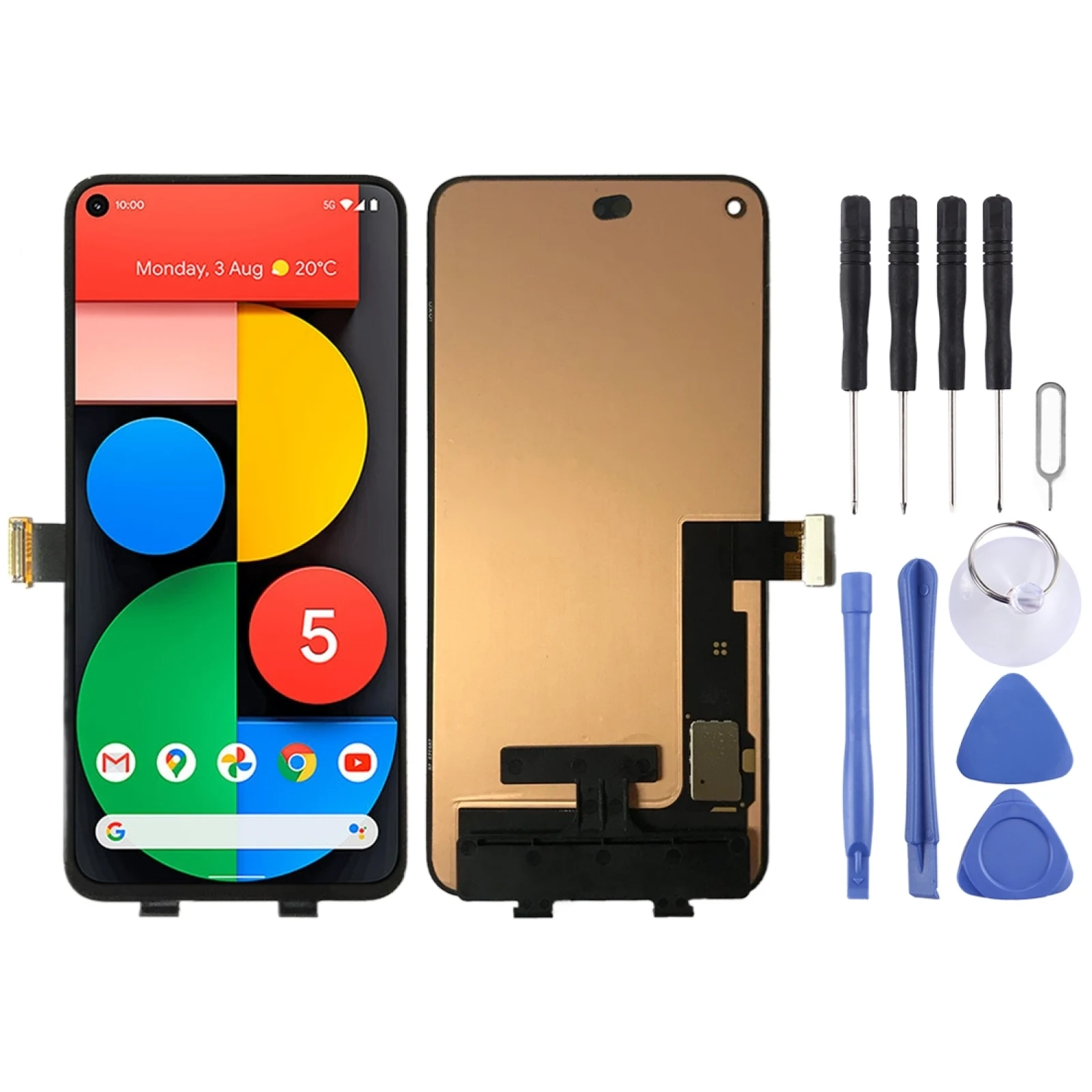 For Google Pixel 5 AMOLED LCD Display Touch Screen Replacement LCD Screen and Digitizer Full Assembly GD1YQ GTT9Q
For Google Pixel 5 AMOLED LCD Display Touch Screen Replacement LCD Screen and Digitizer Full Assembly GD1YQ GTT9Q