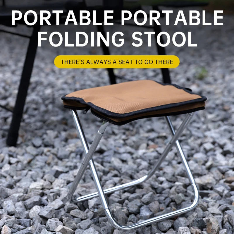 Camping Stool Lightweight Aluminum Folding Stool Camping Seat with Carrying Bag Suitable for Fishing Hiking, Gardening and Beach
Camping Stool Lightweight Aluminum Folding Stool Camping Seat with Carrying Bag Suitable for Fishing Hiking, Gardening and Beach