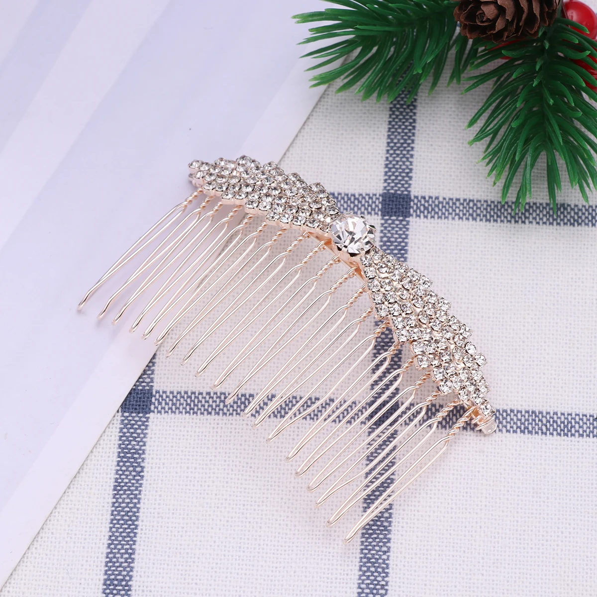 1pc Pearl Butterfly Hair Comb Bridal Wedding Rhinestone Alloy Party Prom Engagement Decoration Accessory Bridesmaid Hairstyle
1pc Pearl Butterfly Hair Comb Bridal Wedding Rhinestone Alloy Party Prom Engagement Decoration Accessory Bridesmaid Hairstyle