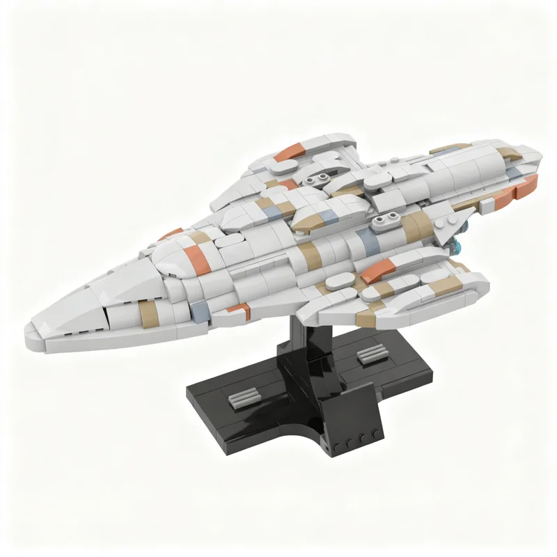 620PCS Star Battle Movie MOC MC80 Liberty Type Heavy Space Cruiser Model DIY Creative Ideas ChildToy AssemblyPuzzle BirthdayGift
620PCS Star Battle Movie MOC MC80 Liberty Type Heavy Space Cruiser Model DIY Creative Ideas ChildToy AssemblyPuzzle BirthdayGift