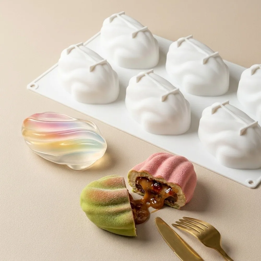 3D Mousse Cake Mold Pistachio-shaped Non-Stick French Dessert Mold Non-toxic Food Grade Baking Silicone Mold French Pastry
3D Mousse Cake Mold Pistachio-shaped Non-Stick French Dessert Mold Non-toxic Food Grade Baking Silicone Mold French Pastry