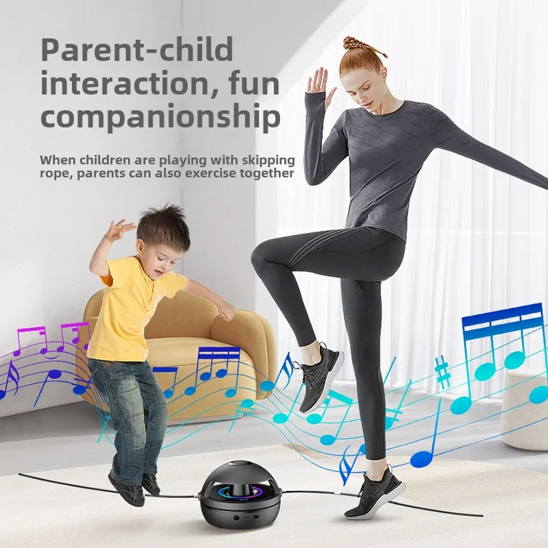 Automatic Counting Rope Skipper Smart Bluetooth Remote Control Music Rope Skipping Machine Children's Rope Skipping Machine
Automatic Counting Rope Skipper Smart Bluetooth Remote Control Music Rope Skipping Machine Children's Rope Skipping Machine