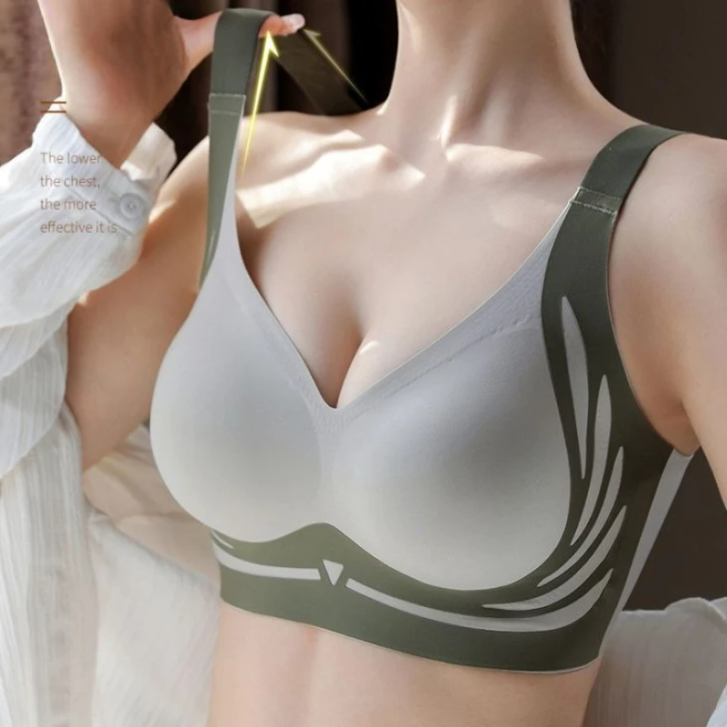 40-85kg Shockproof Sports Fixed Cup Bra for Running Riding Anti-Sagging Support Bra for Women Wire Free Bralette Yoga Vest
40-85kg Shockproof Sports Fixed Cup Bra for Running Riding Anti-Sagging Support Bra for Women Wire Free Bralette Yoga Vest