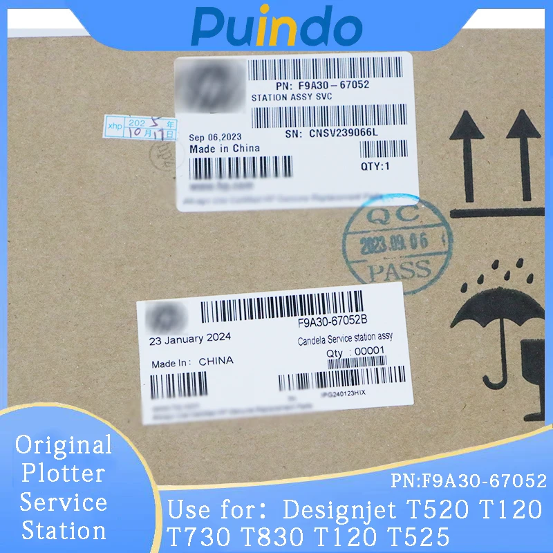 F9A30-67052 Original New Plotter Service Station for HP Designjet T520 T120 T730 T830 T120 T525
F9A30-67052 Original New Plotter Service Station for HP Designjet T520 T120 T730 T830 T120 T525