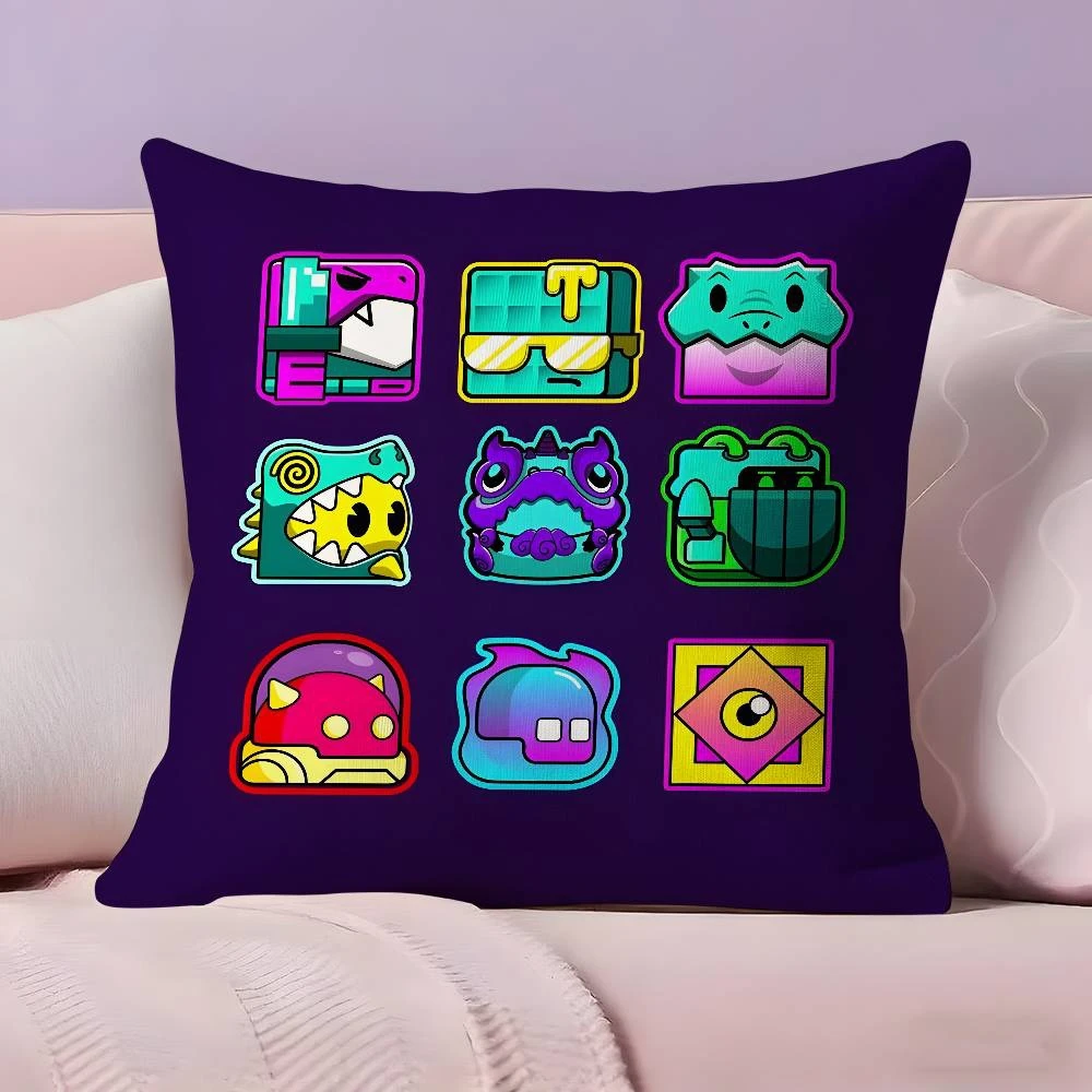 MUSIC Game Geometry Dash Pillow Case Ultra Soft Skin Friendly Fabric Cloud Like Comfort & Concealed Zipper
MUSIC Game Geometry Dash Pillow Case Ultra Soft Skin Friendly Fabric Cloud Like Comfort & Concealed Zipper