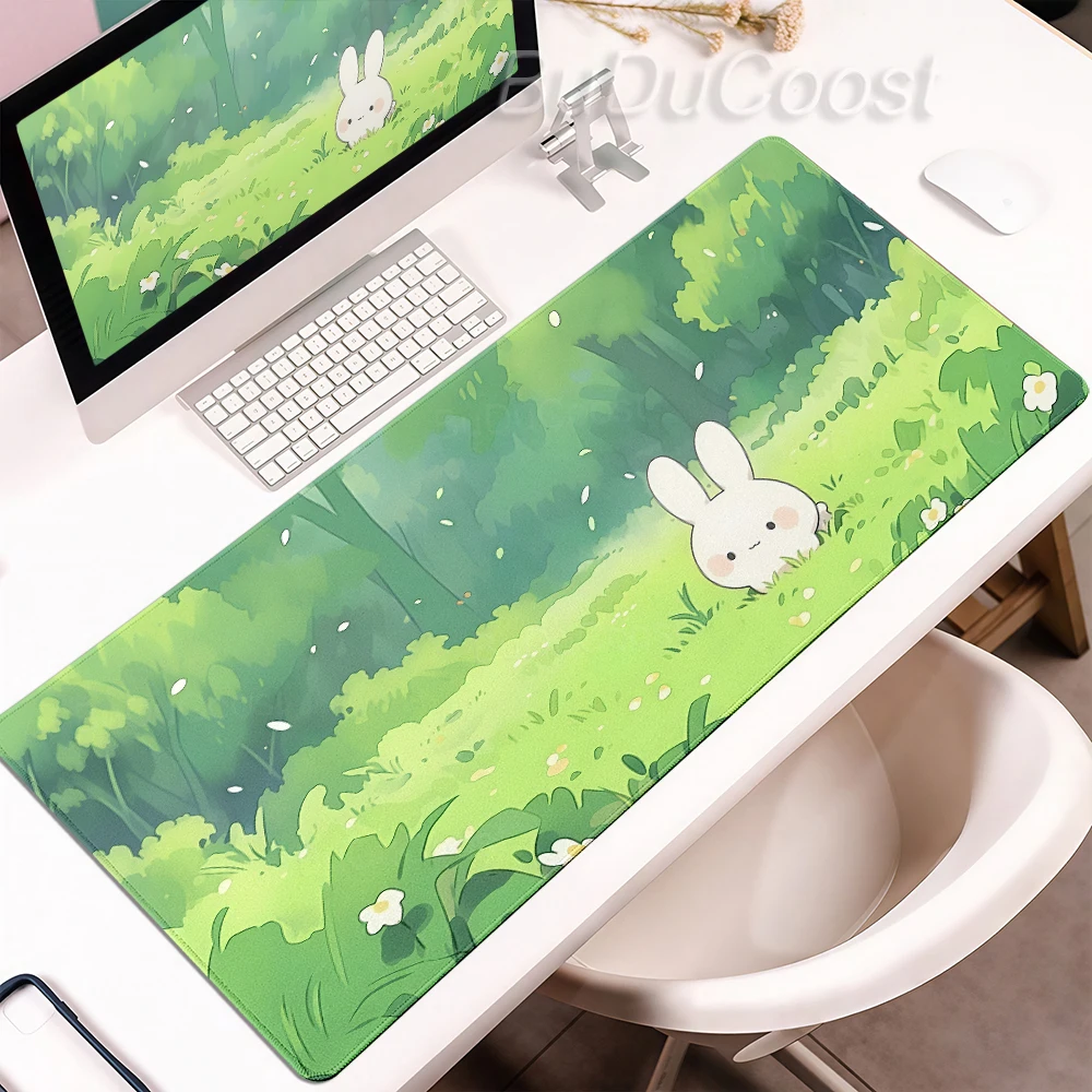 Kawaii White Rabbit Mousepad Laptop Keyboard Large Mouse Pad Anime DeskMat Office Accessories Pc Cabinet Gaming Non-Slip Cushion
Kawaii White Rabbit Mousepad Laptop Keyboard Large Mouse Pad Anime DeskMat Office Accessories Pc Cabinet Gaming Non-Slip Cushion