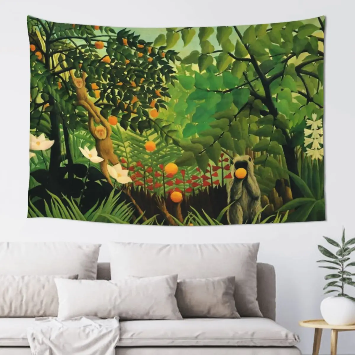 Henri Rousseau Exotic landscape, 1910 Tapestry Wall Decoration Items Funny Outdoor Decoration Wall Decor Tapestry
Henri Rousseau Exotic landscape, 1910 Tapestry Wall Decoration Items Funny Outdoor Decoration Wall Decor Tapestry