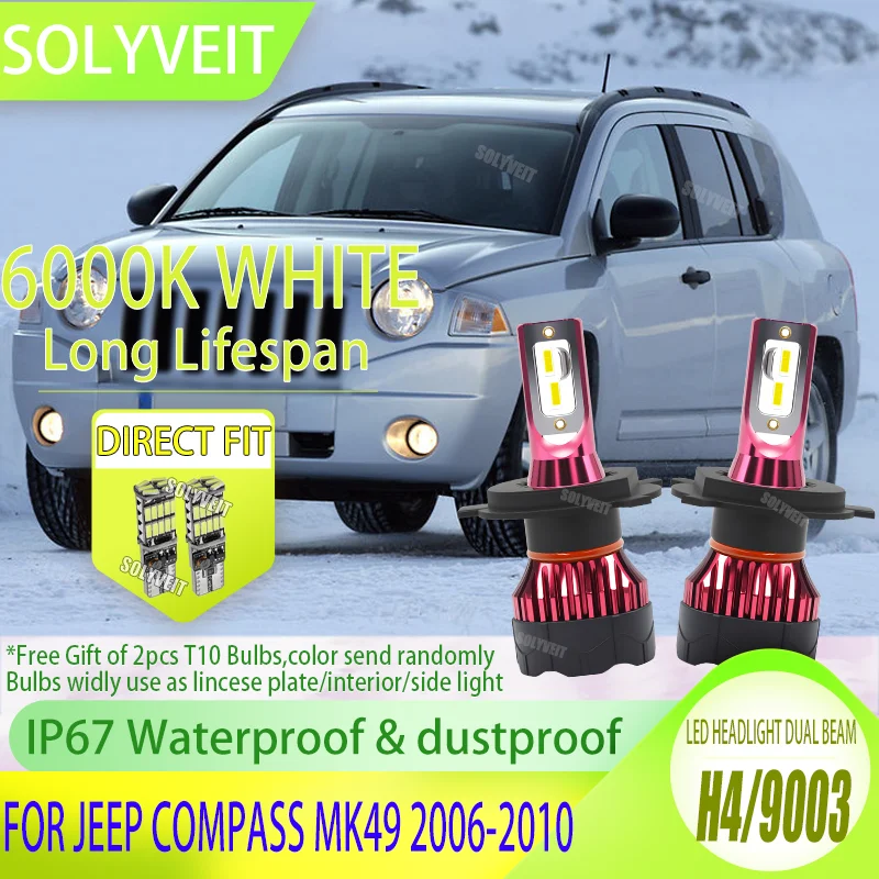 Your Personal Sunrise: Instant-On 15000LM Light When You Need It Most LED 6000K For JEEP COMPASS MK49 2006 2007 2008 2009 2010
Your Personal Sunrise: Instant-On 15000LM Light When You Need It Most LED 6000K For JEEP COMPASS MK49 2006 2007 2008 2009 2010