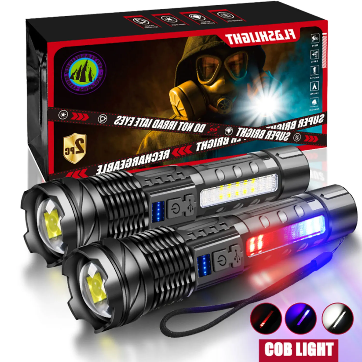 High Powerful LED Flashlights Long Range 150M Super Bright Torch Light Rechargeable Waterproof Outdoor Camping Lamp
High Powerful LED Flashlights Long Range 150M Super Bright Torch Light Rechargeable Waterproof Outdoor Camping Lamp