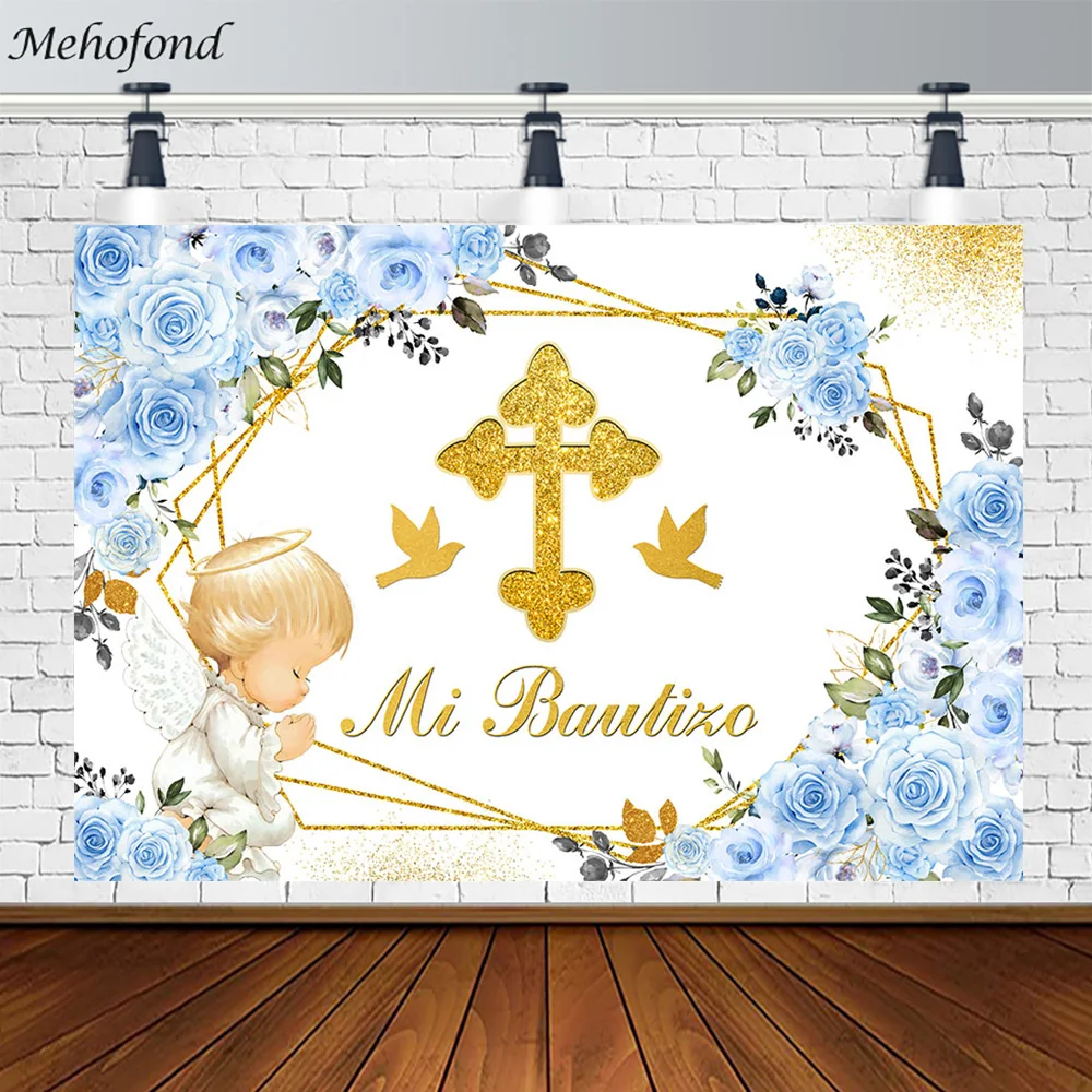 Mehofond Mi Bautizo Background for Photography Baby Boy First Holy Communion Christening Baptism Birthday Party Decor Photophone
Mehofond Mi Bautizo Background for Photography Baby Boy First Holy Communion Christening Baptism Birthday Party Decor Photophone